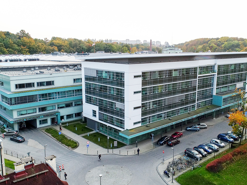 budynki Uniwersyteckiego Centrum Klinicznego